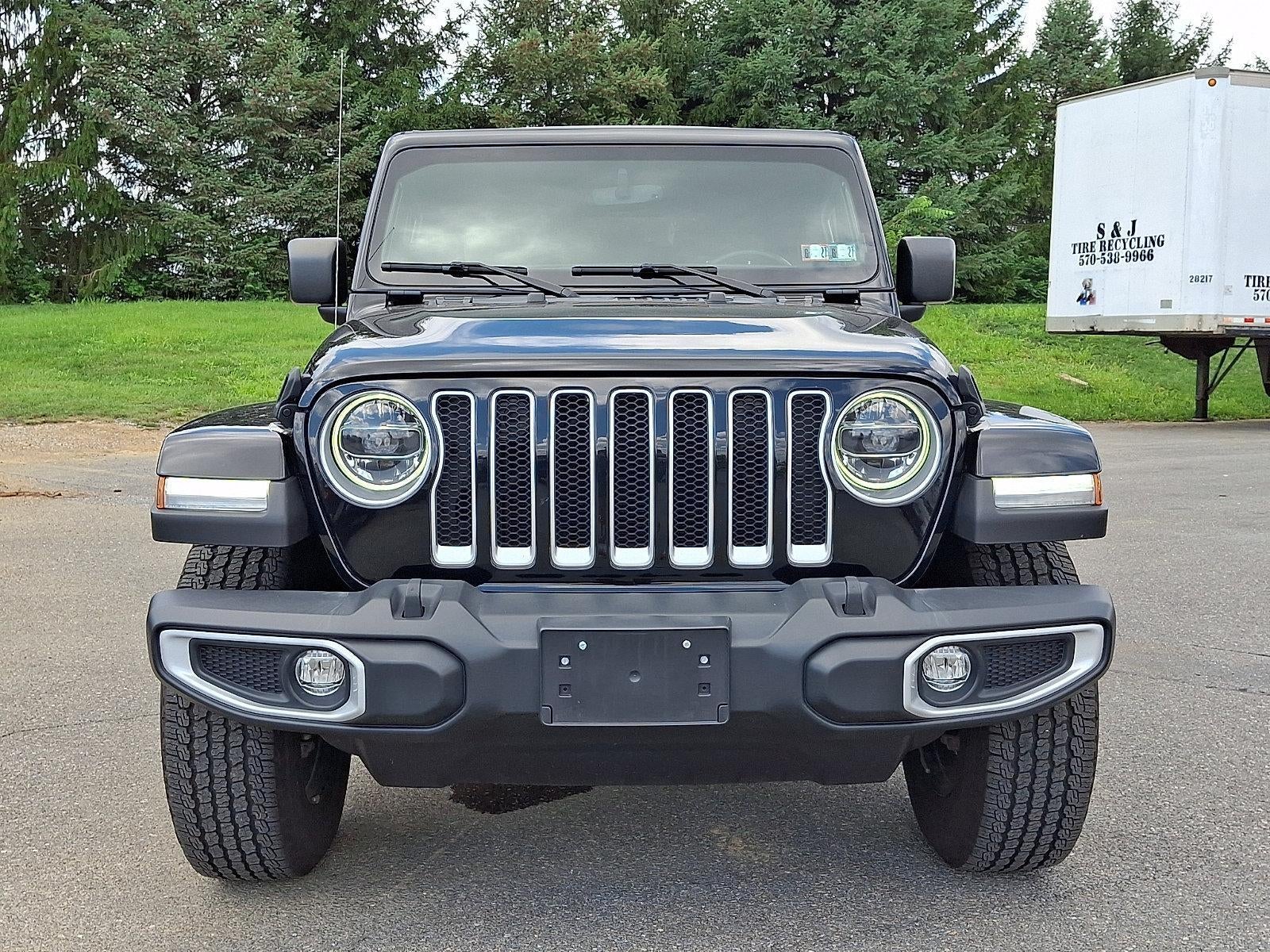 2022 Jeep Wrangler — side profile view