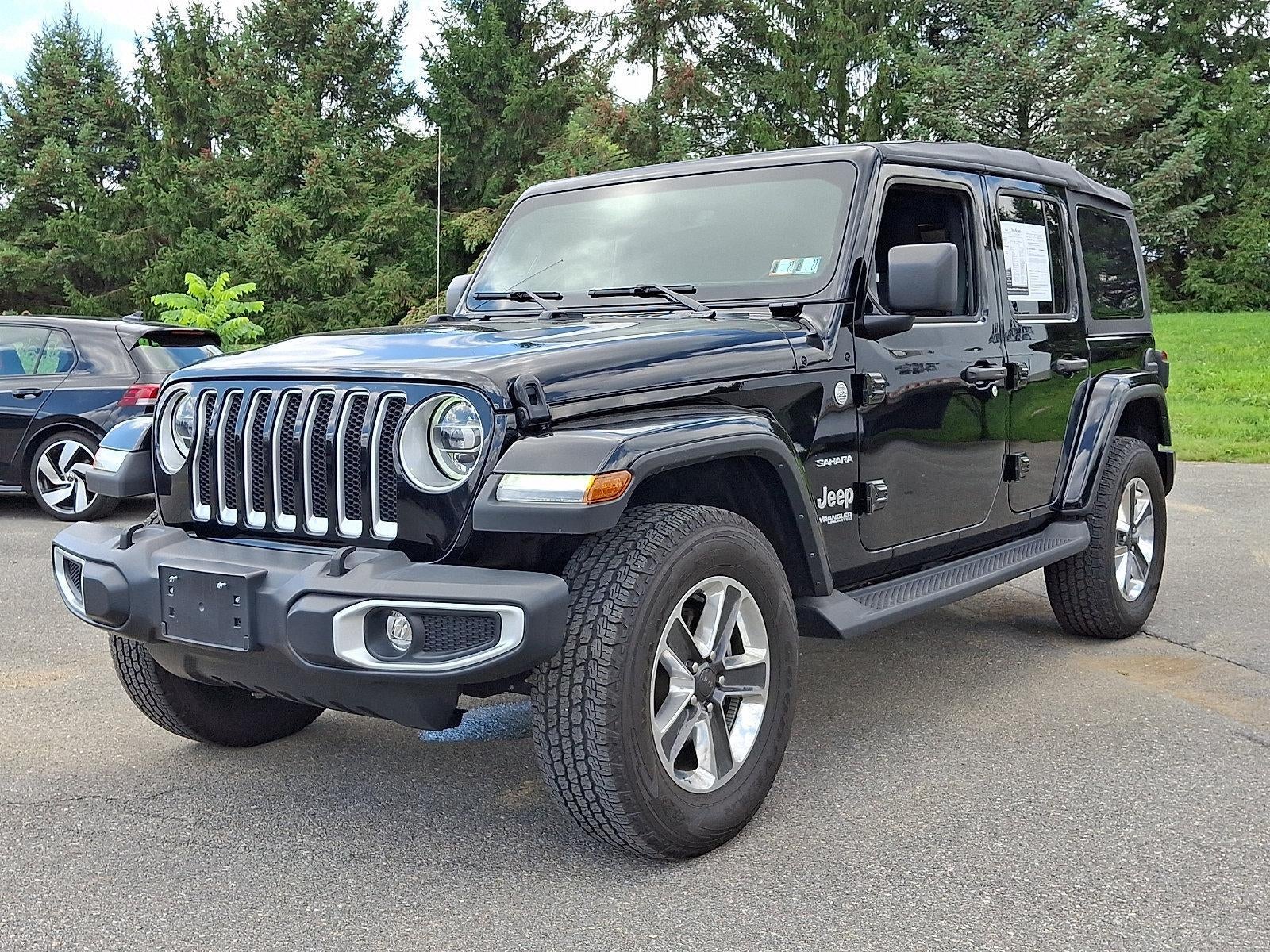 2022 Jeep Wrangler — rear three-quarter view