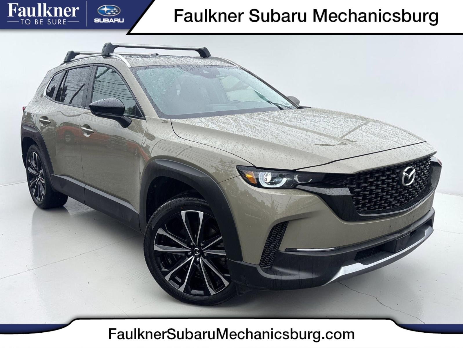 2024 Mazda Mazda CX-50 2.5 Turbo AWD in Zircon Sand Metallic — front three-quarter view