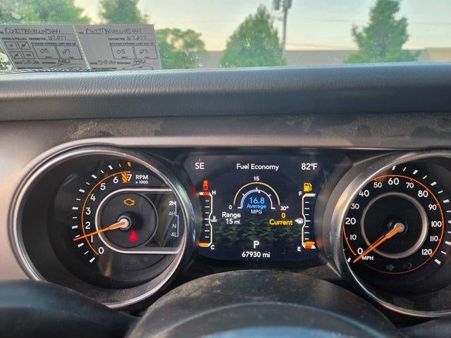2020 Jeep Gladiator — interior view