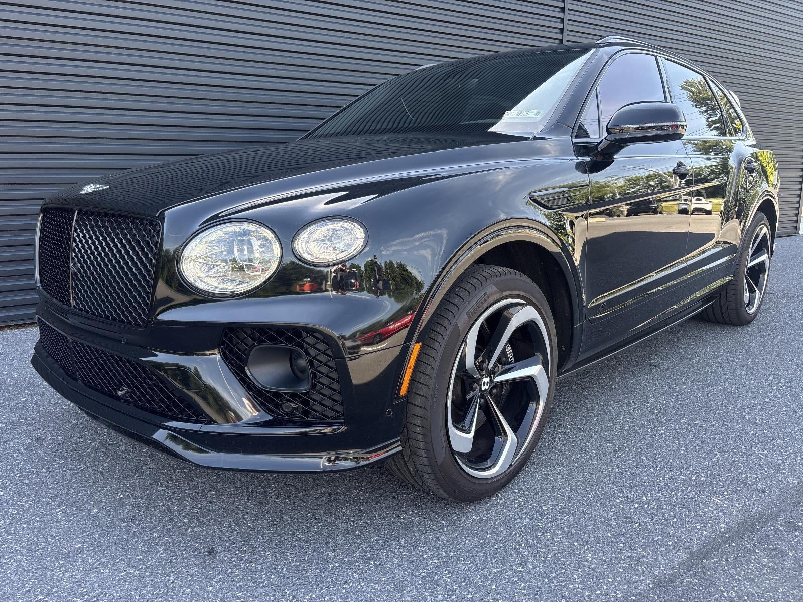 2022 Bentley Bentayga S AWD in Onyx — front three-quarter view