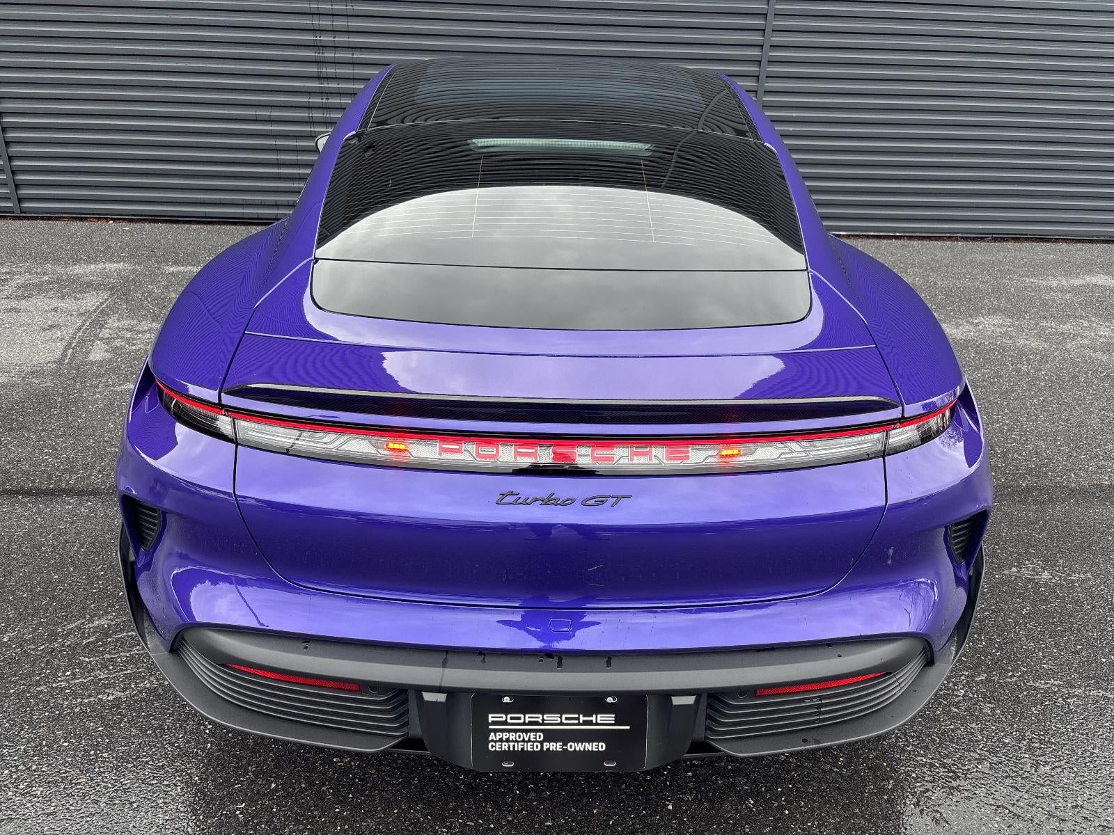 2025 Porsche Taycan — interior view