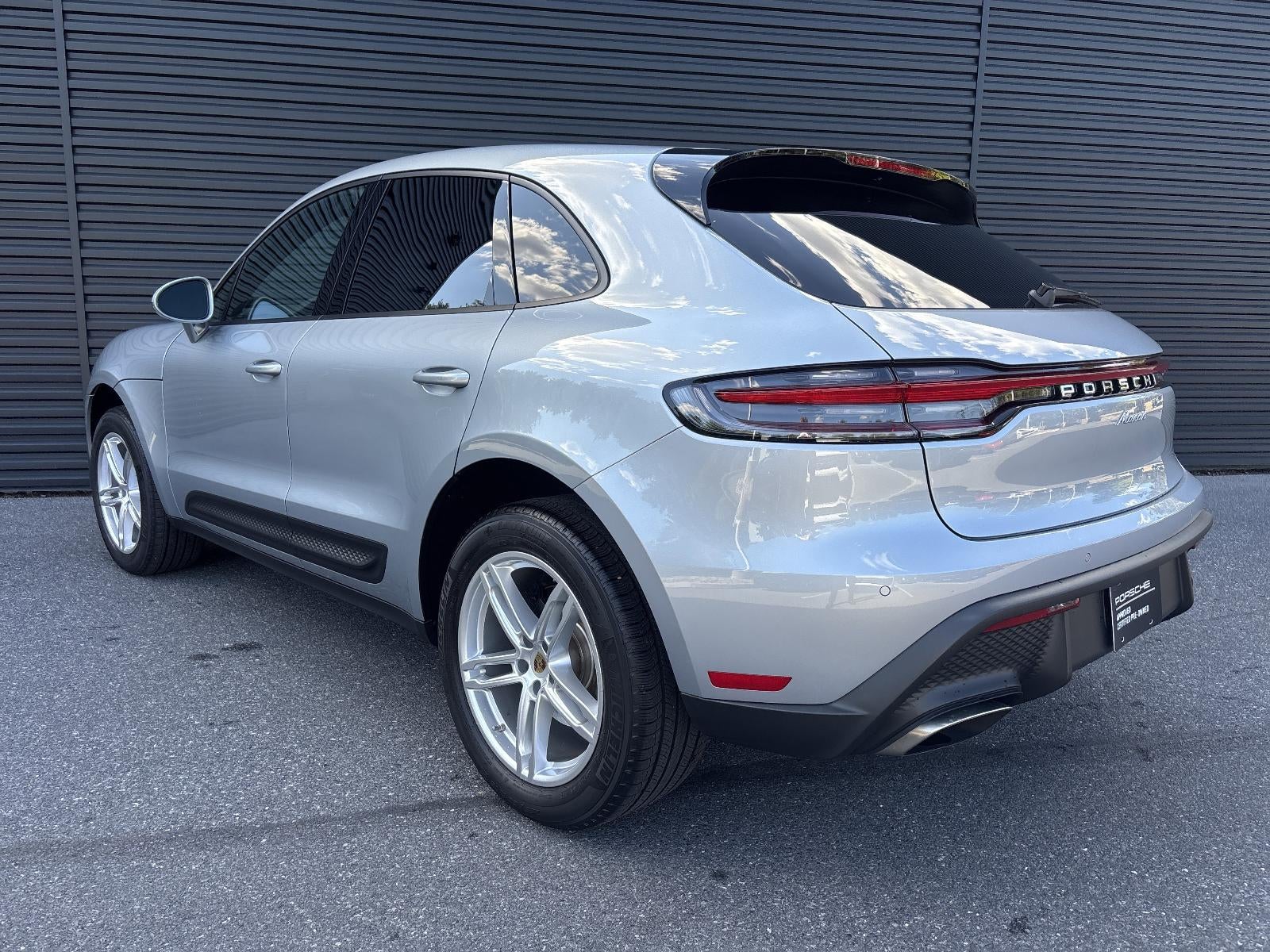 2025 Porsche Macan — rear three-quarter view