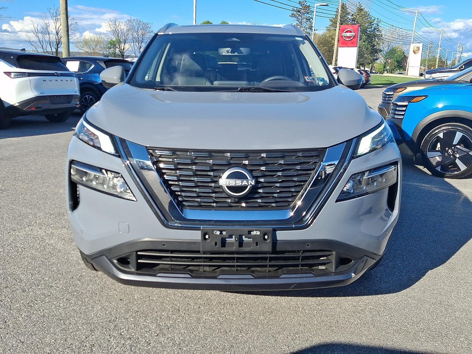 2023 Nissan Rogue — rear three-quarter view